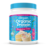 Organic Protein™ Plant Based Protein Powder - Birthday Cake