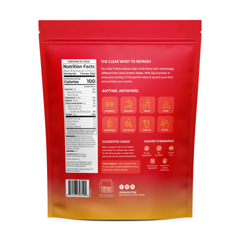 Clear Protein Powder - Tropical Punch