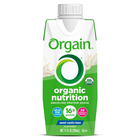 Organic Nutrition Shake - Sweet Vanilla Bean